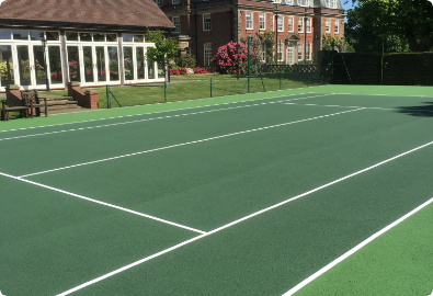 Clean Tennis court